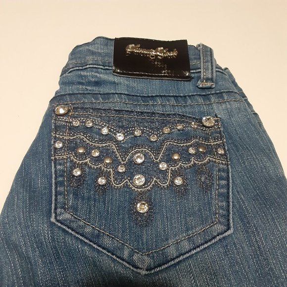 Sweet Look Other - Sweet Look Embellished Girls Jeans